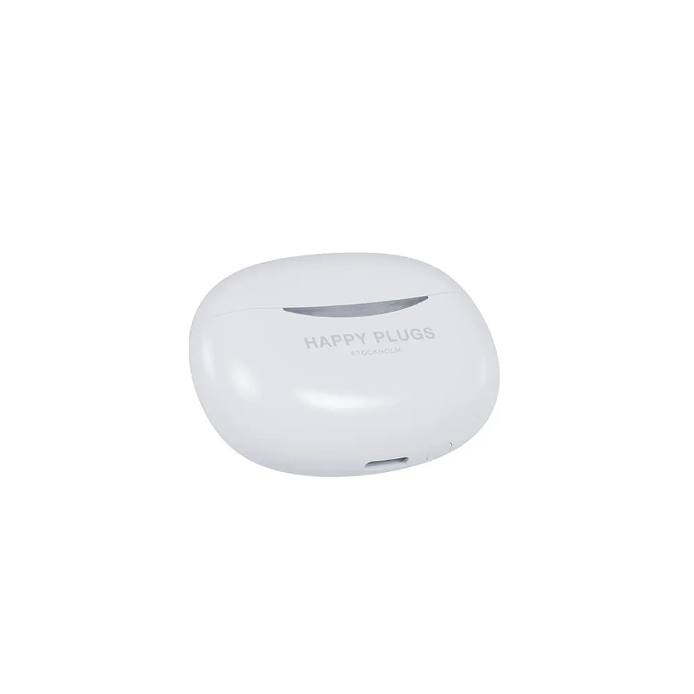 Happy Plugs Joy Pro Wireless Earbuds, White