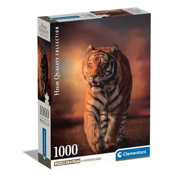 Clementoni High Quality Collection Tiger - puzzle, 1000 pcs