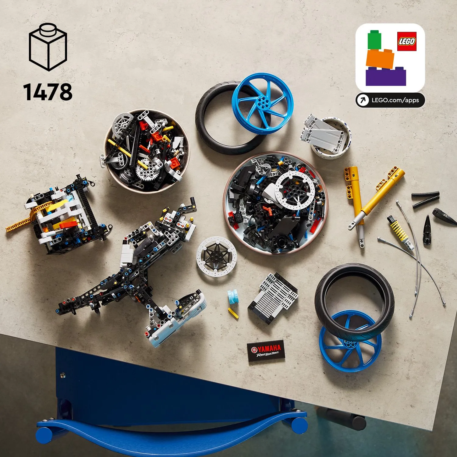 Lego Technic Yamaha MT-10 SP 42159