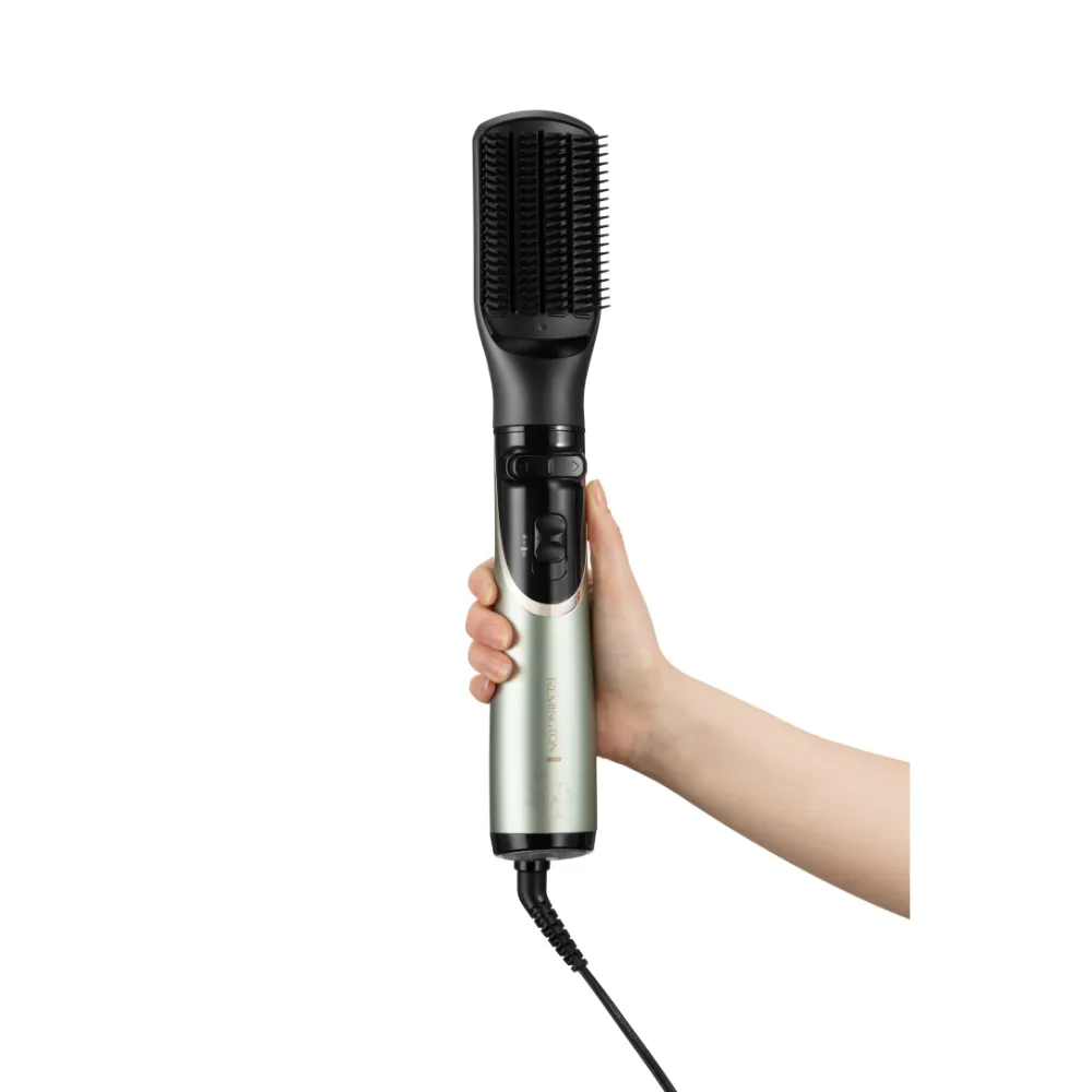 Remington Botanicals AS5860 Rotating Hot Air Brush, Black/Silver