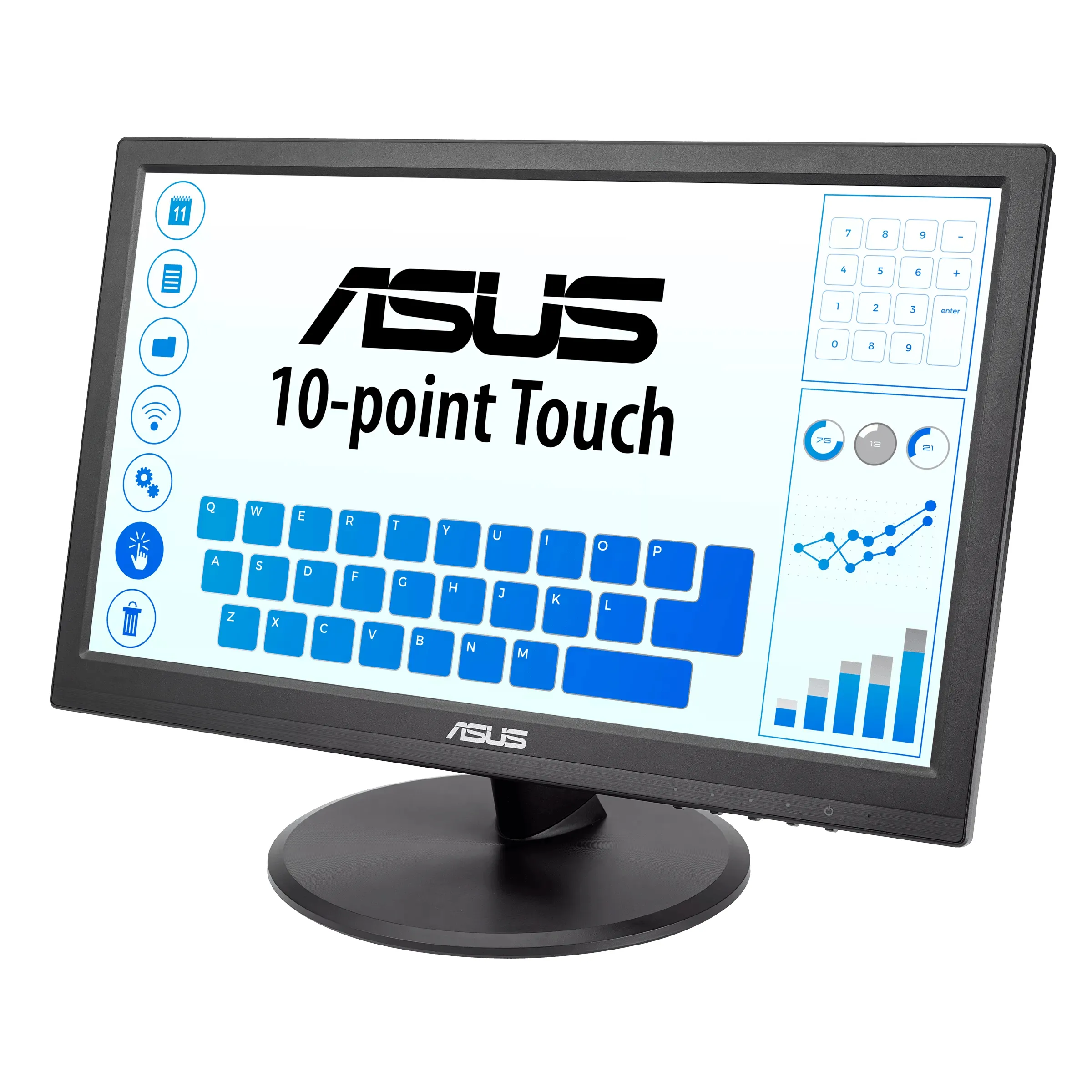 Asus 15.6" VT168HR, 1366x768px, TN - monitor