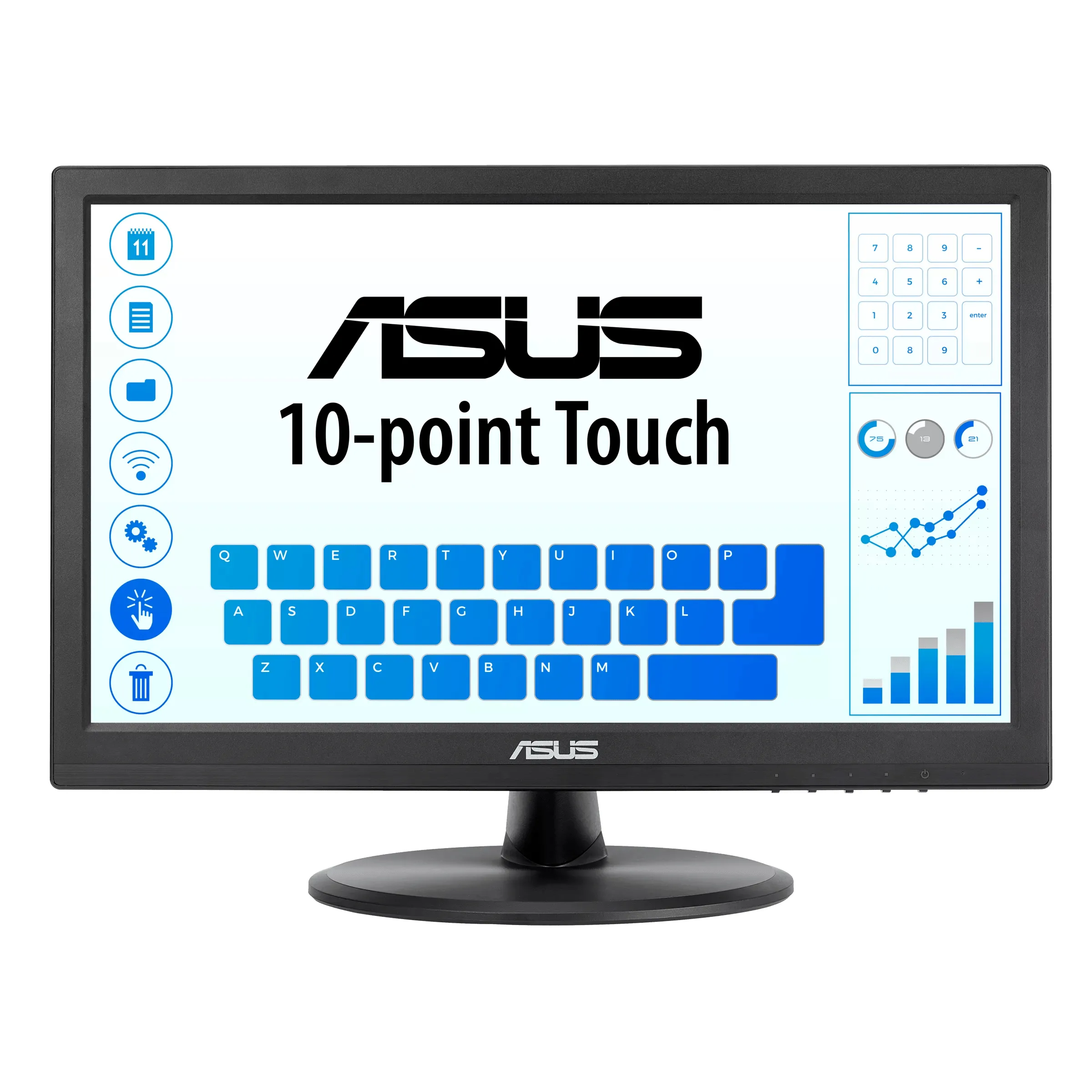 ASUS VT168HR 15.6" WXGA, TN -n&auml;ytt&ouml;, Kosketusn&auml;ytt&ouml;