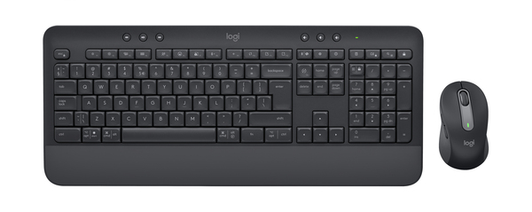 Logitech Signature MK650 for Business -langaton n&auml;pp&auml;imist&ouml; ja hiiri, Musta