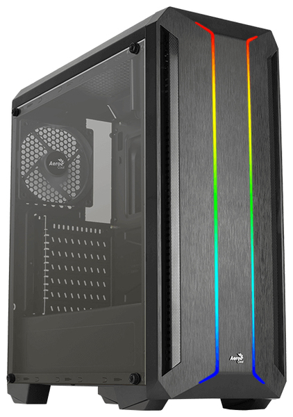 Skyline Argb Midi Tower Black