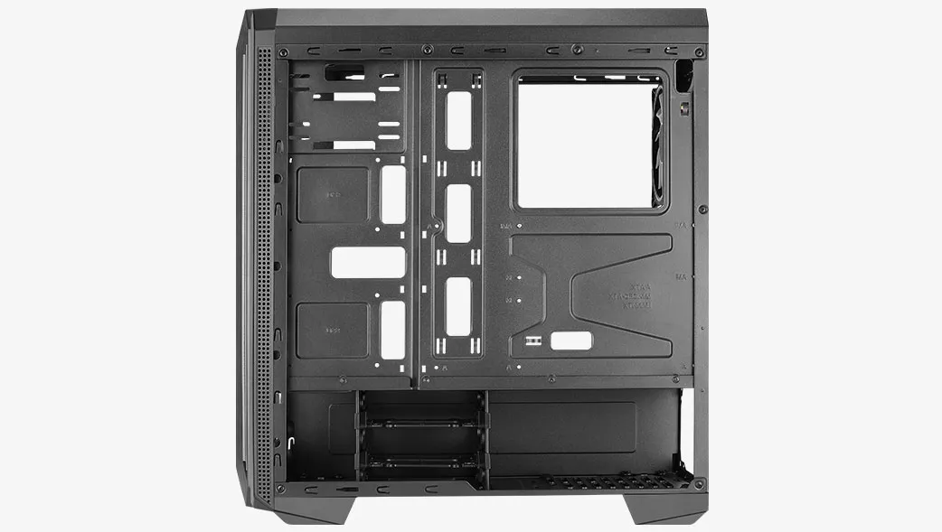 Skyline Argb Midi Tower Black