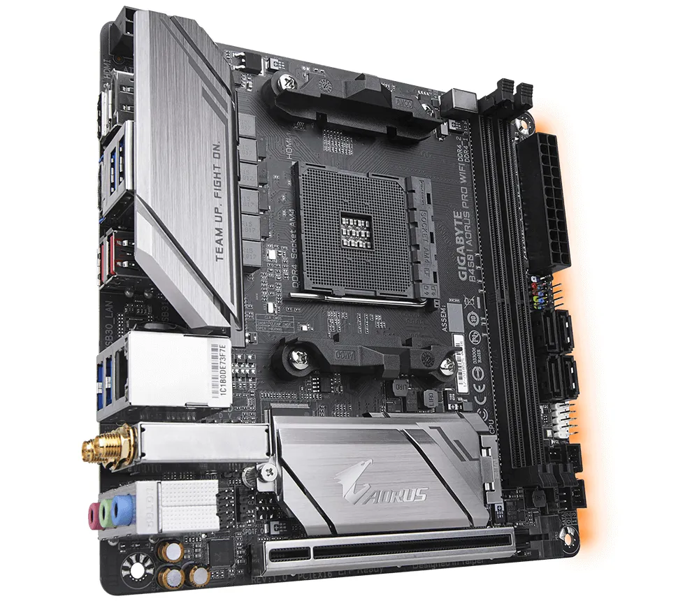 Gigabyte B450 Aorus Pro Wi-Fi Mini-ATX - motherboard