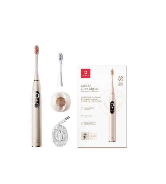 Oclean X Pro Digital - electric toothbrush, gold