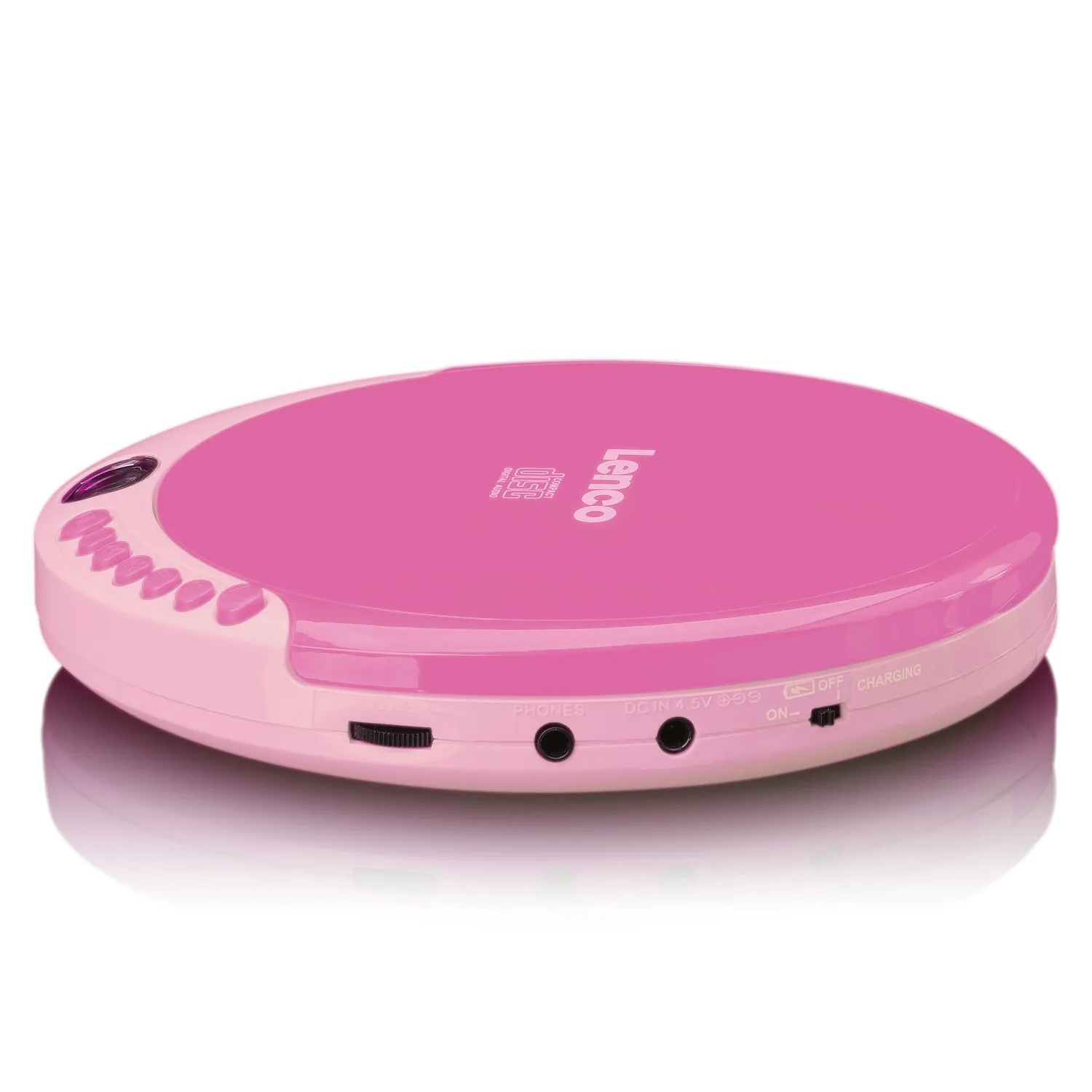 Cd-011 Portable Cd Player Pink