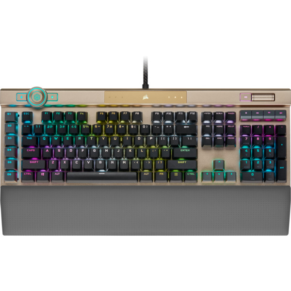 Corsair Gaming K100 RGB Midnight Gold