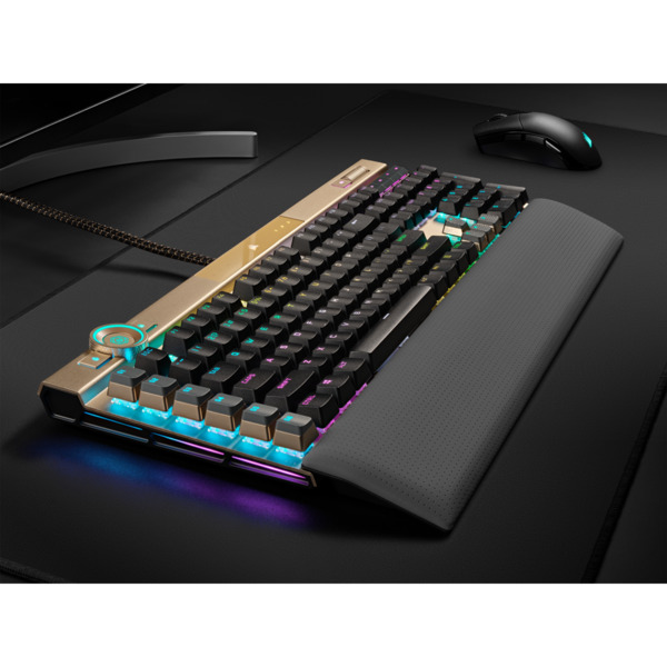 Corsair Gaming K100 RGB Midnight Gold