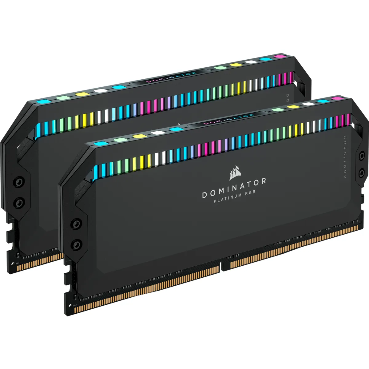 Corsair dominator&reg; platinum rgb 32gb (2x16gb) ddr5 dram 6000mhz c36 memory kit &mdash; black