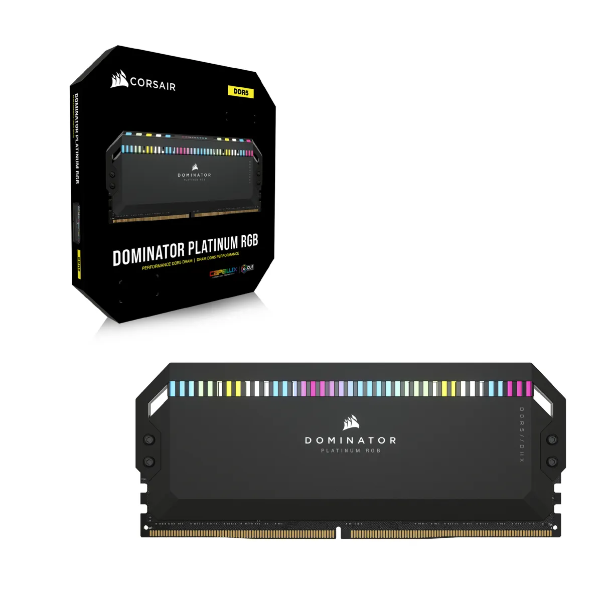 Corsair Vengeance RGB AMD EXPO 32GB (2 x 16GB) DDR5 6000 MHz, CL30 - memory, Black