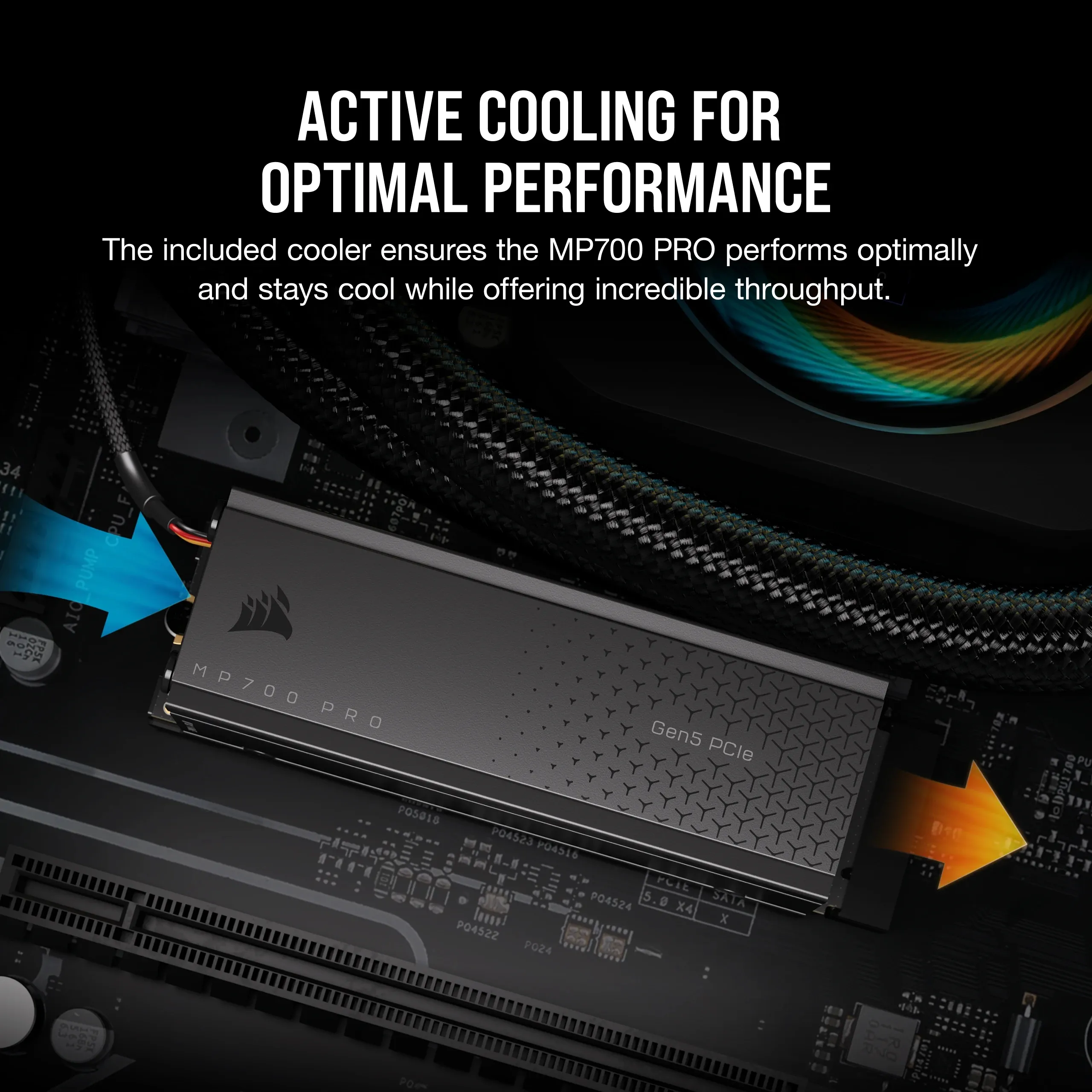Corsair MP700 PRO 1 TB, PCI Express 5.0, M.2 - SSD