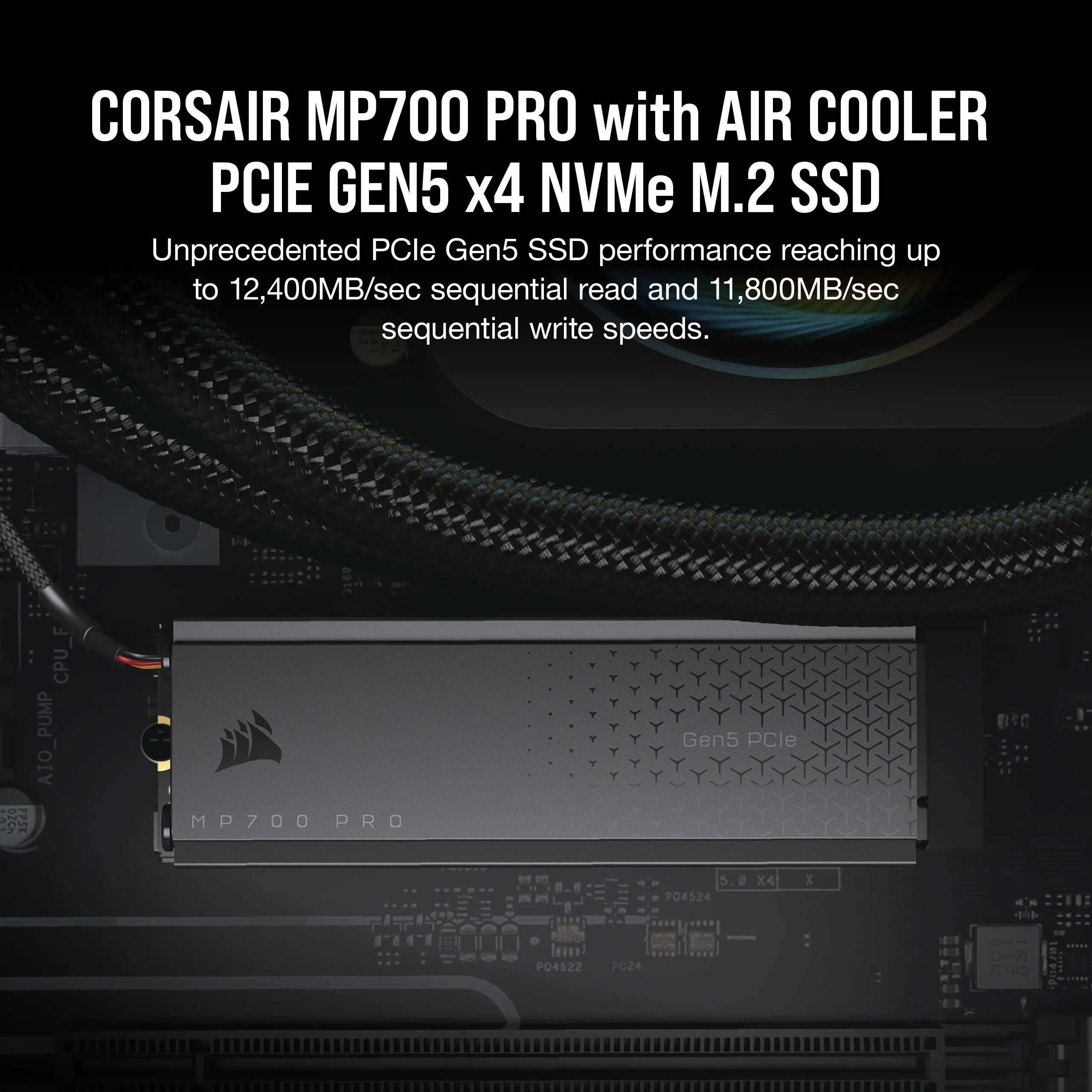 Corsair MP700 PRO 1 TB, PCI Express 5.0, M.2 - SSD