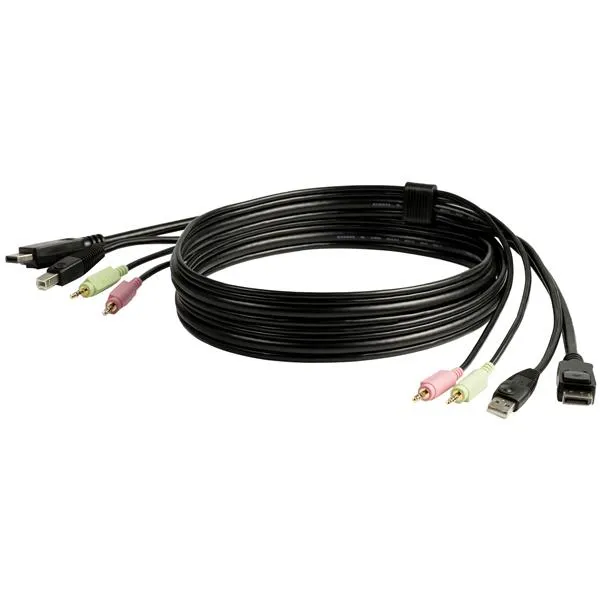 USB DISPLAYPORT KVM CABLE