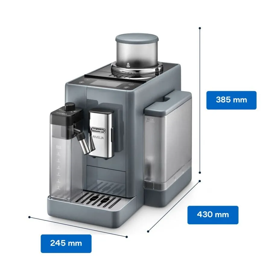 Delonghi Rivelia EXAM440.55 - espresso machine, fully automatic, Grey