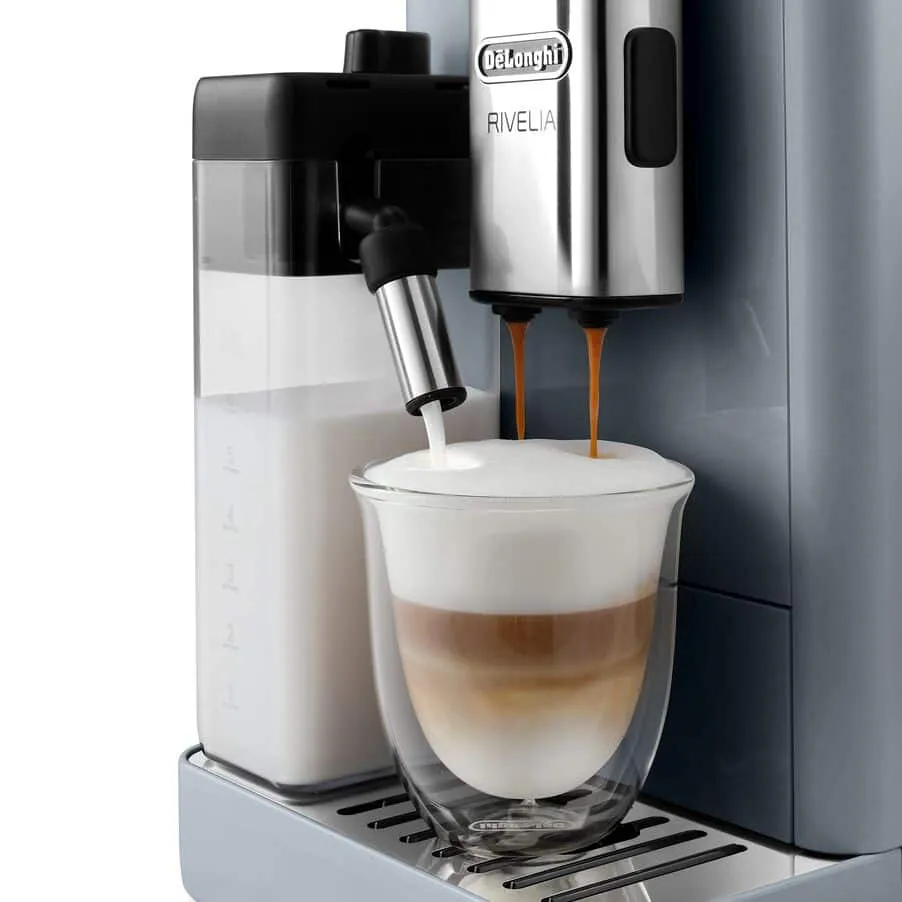 Delonghi Rivelia EXAM440.55 - espresso machine, fully automatic, Grey