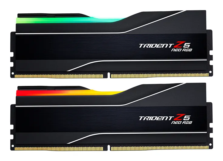 G.Skill Trident Z5 Neo RGB 128GB (2x64GB) DDR5 6000MHz CL36 AMD EXPO Desktop Memory Kit