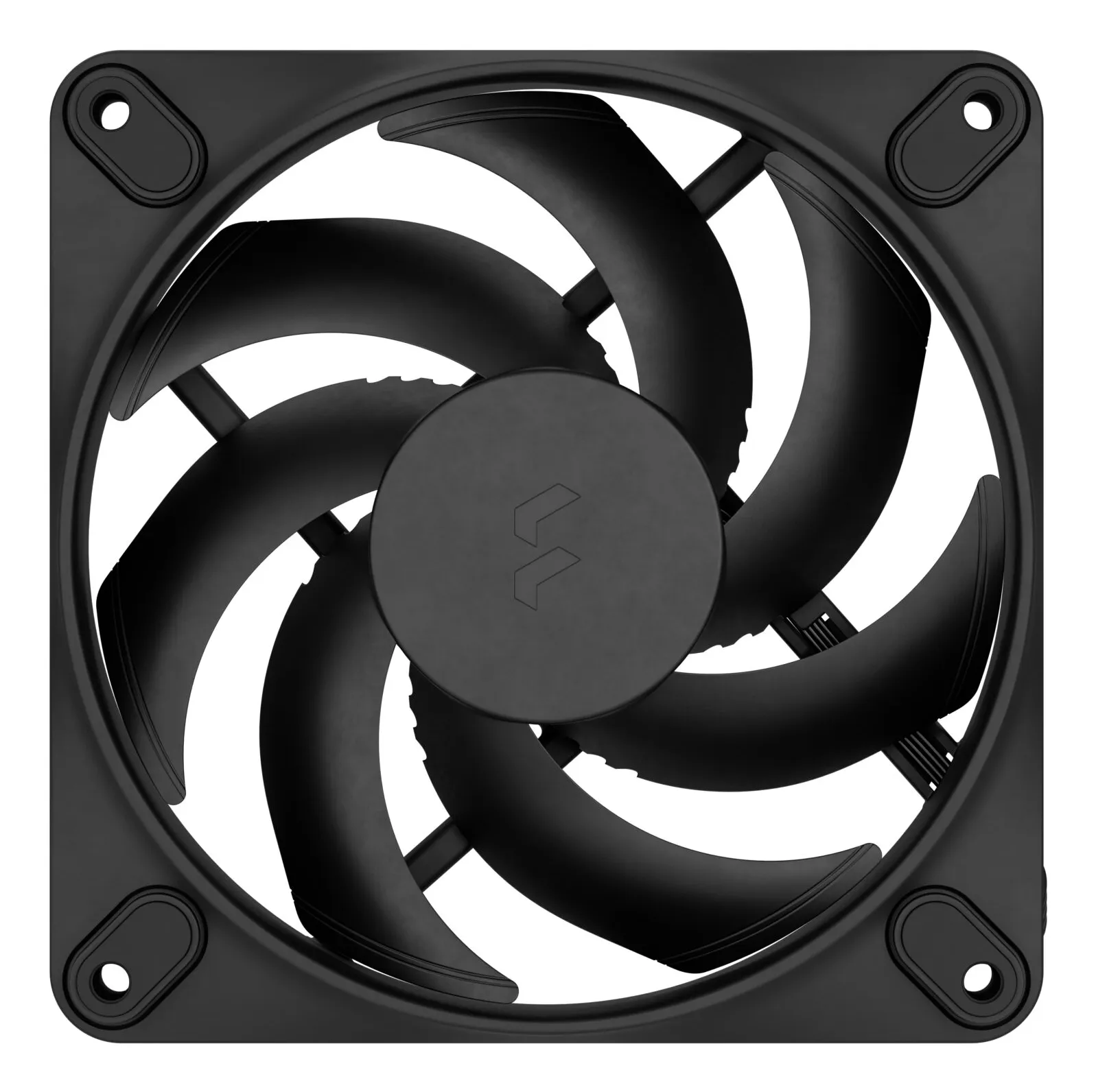 Fractal Design Momentum 12 - chassi fl&auml;kt, svart