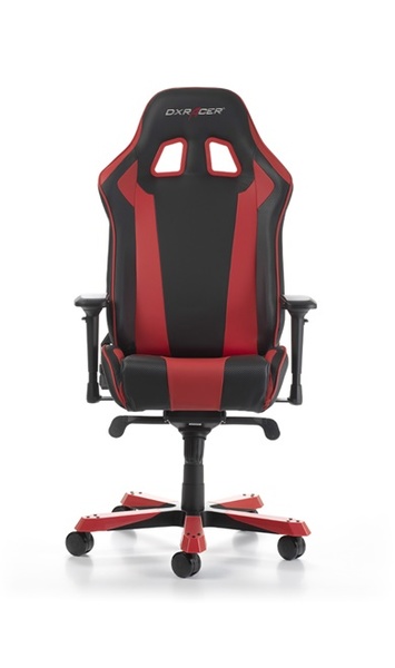 DXRacer King - Spelstol - R&ouml;d Svart