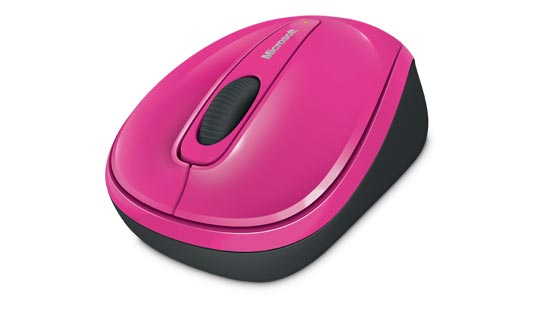 Microsoft Wireless Mouse 3500 -langaton hiiri, Vaaleanpunainen