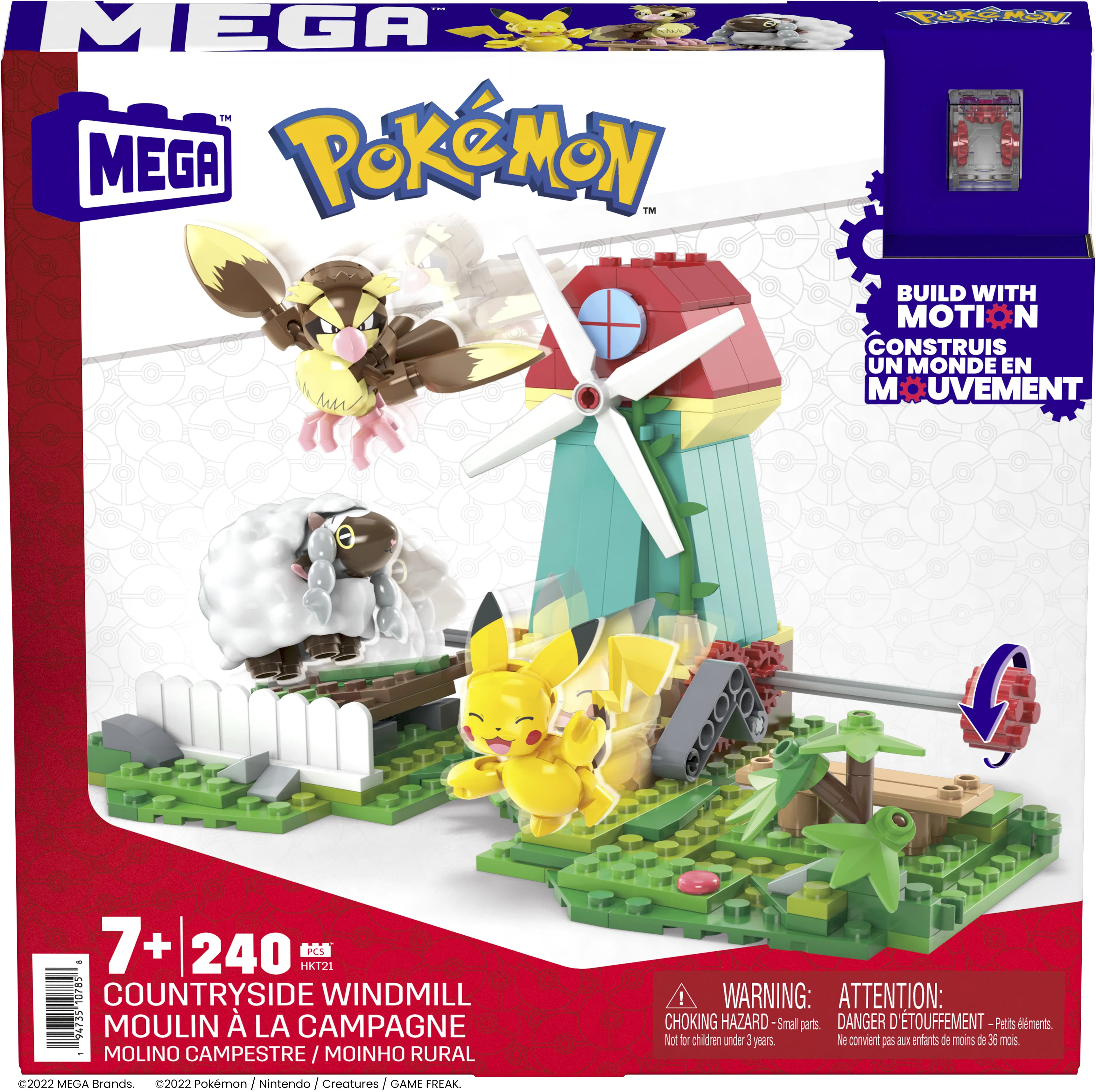 Mega Construx Pok&eacute;mon Windmill Farm Construction Toy (240 Pieces)