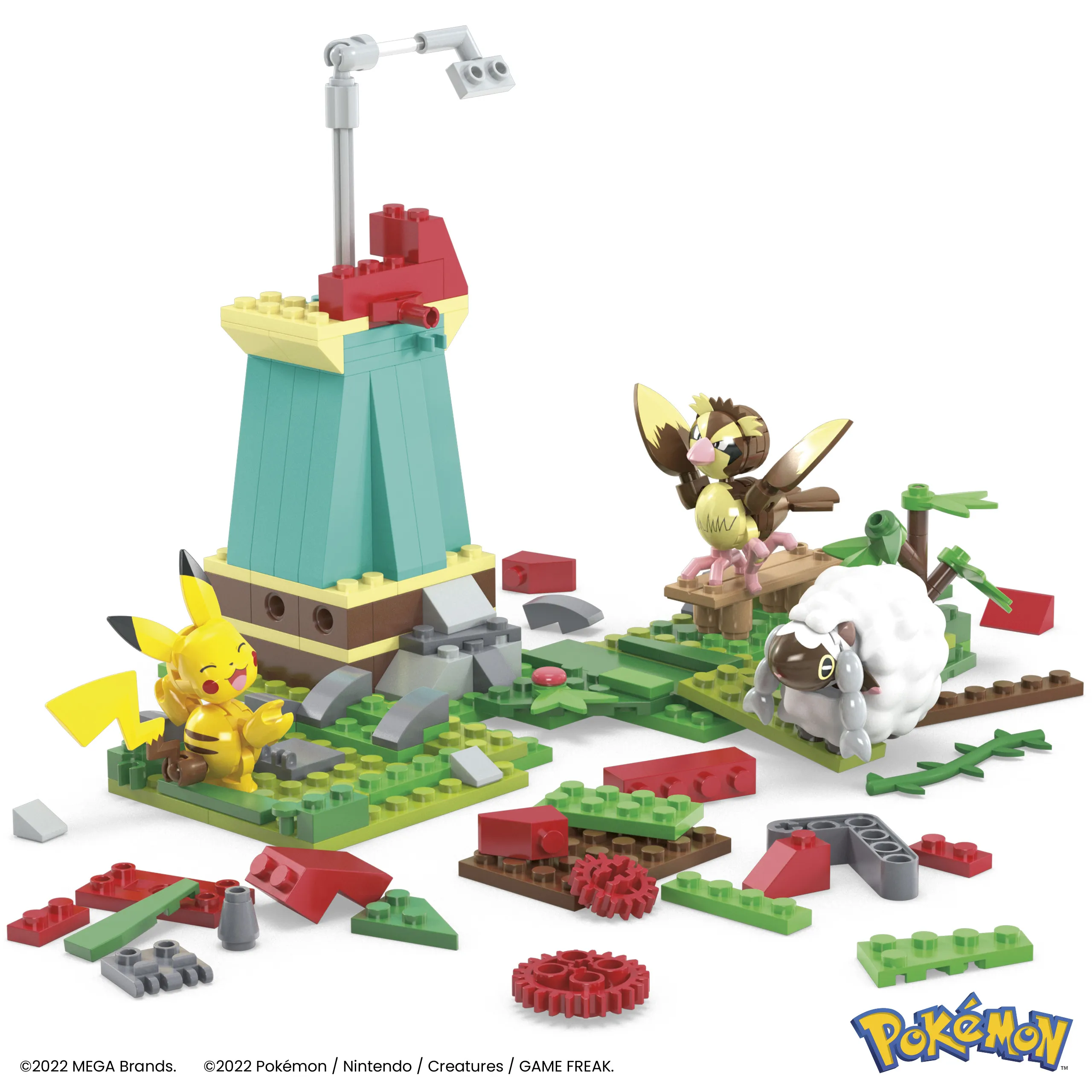 Mega Construx Pok&eacute;mon Windmill Farm Construction Toy (240 Pieces)
