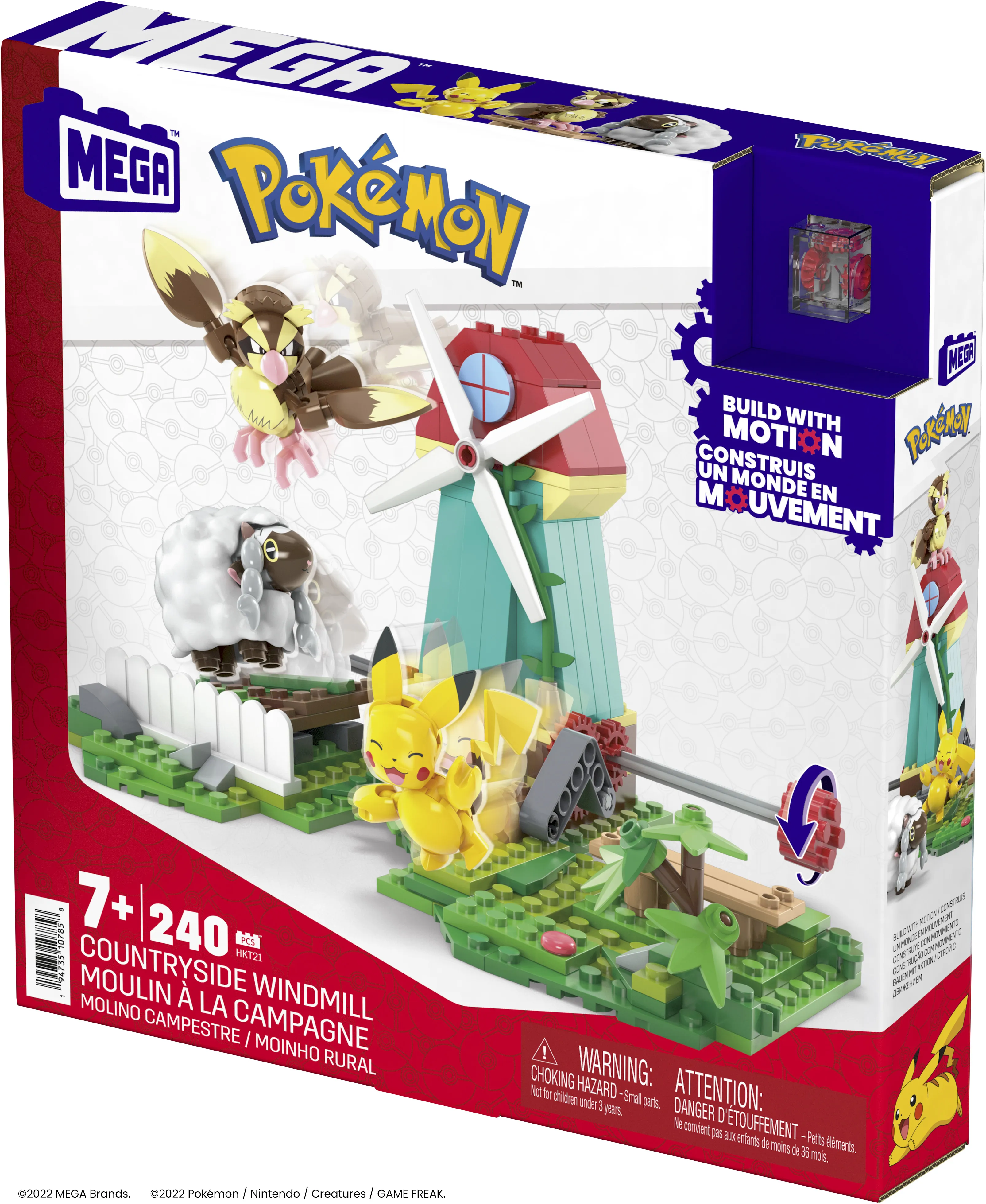Mega Construx Pok&eacute;mon Windmill Farm Construction Toy (240 Pieces)