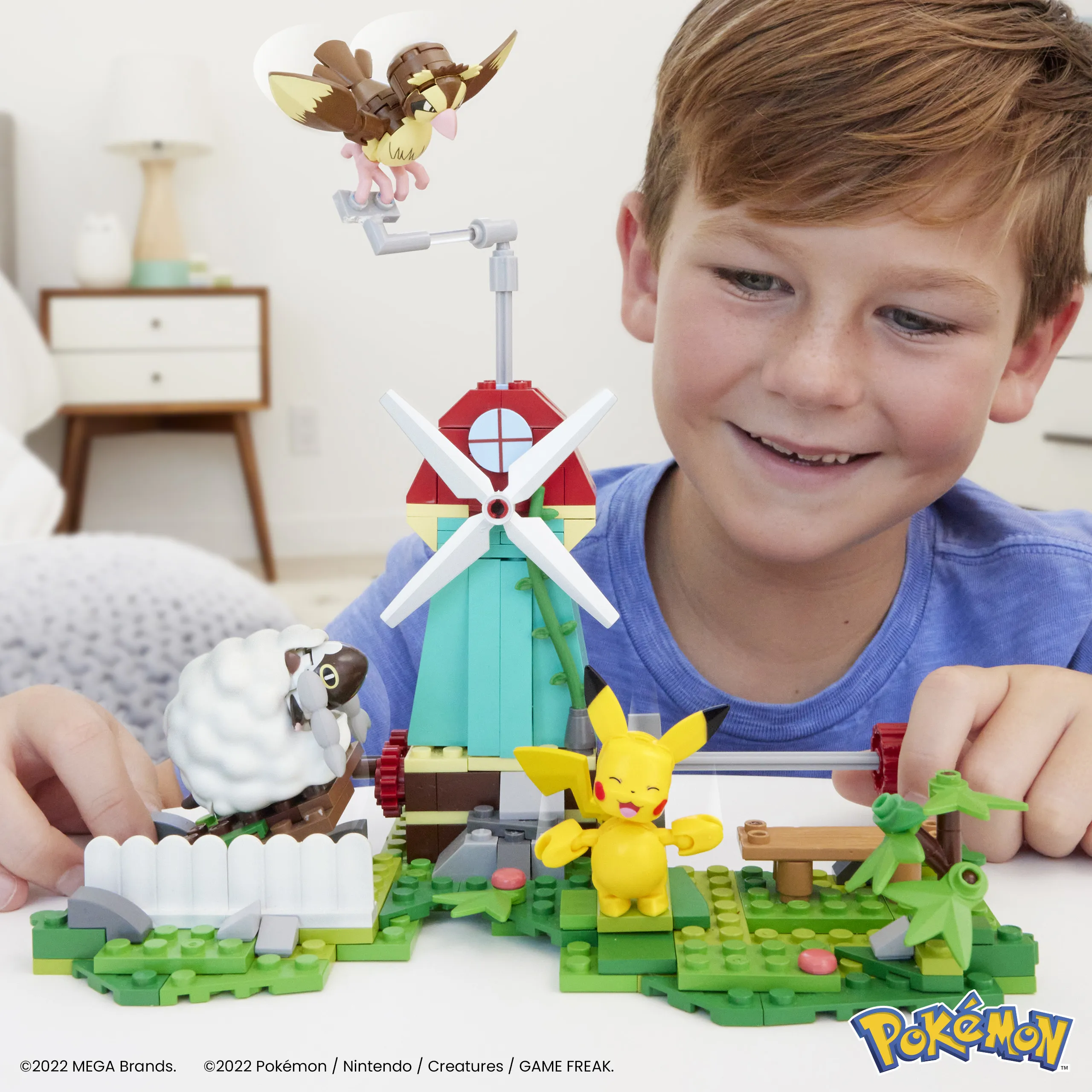 Mega Construx Pok&eacute;mon Windmill Farm Construction Toy (240 Pieces)