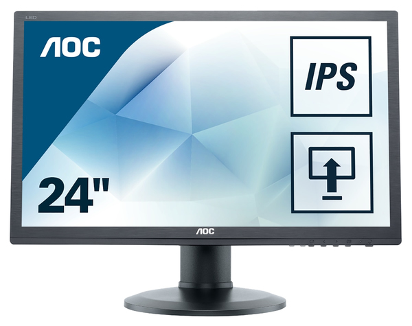 AOC 24" I2460PXQU, WUXGA, IPS -n&auml;ytt&ouml;