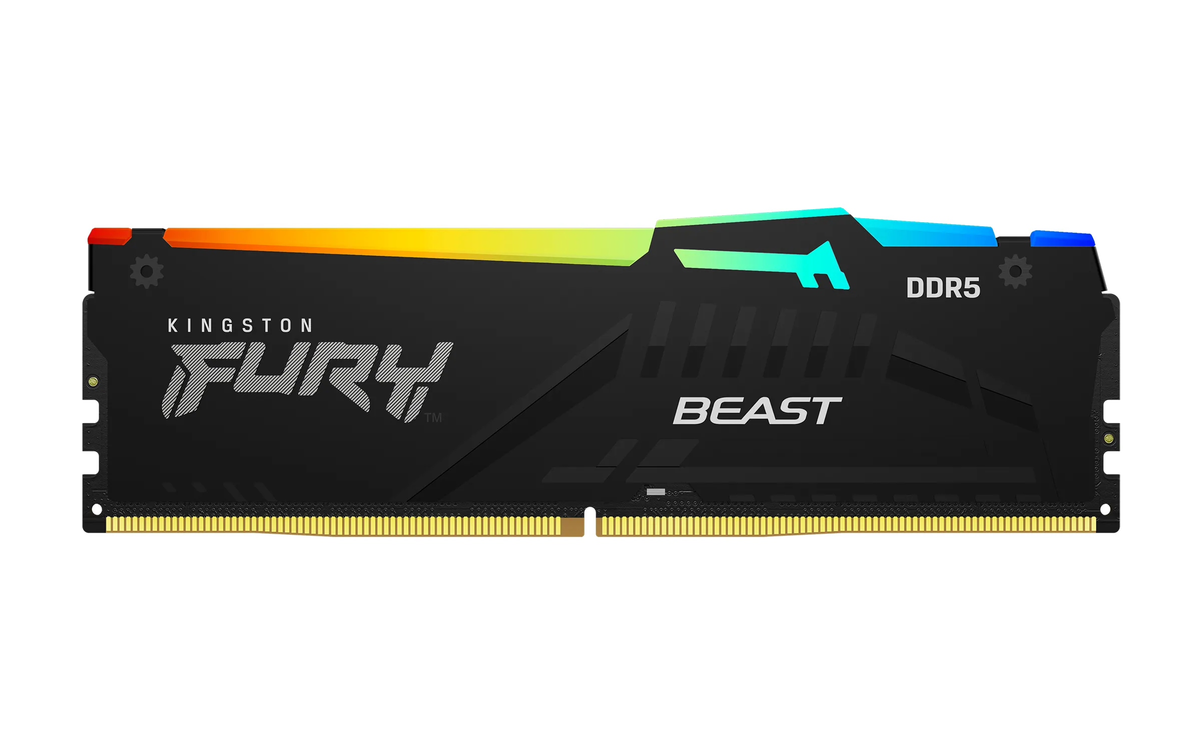 Kingston FURY Beast RGB 16 GB (2 x 8 GB) DDR5 6000 MHz, 30 - minne, Svart (EXPO)