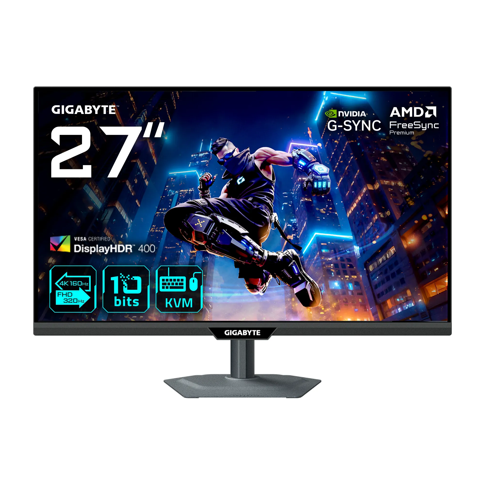 GIGABYTE M27UPEK 27" 4K UHD, IPS Gaming Monitor with USB-C hub GIGABYTE M27UPEK 27" 4K UHD, IPS Gaming Monitor with USB-C hub