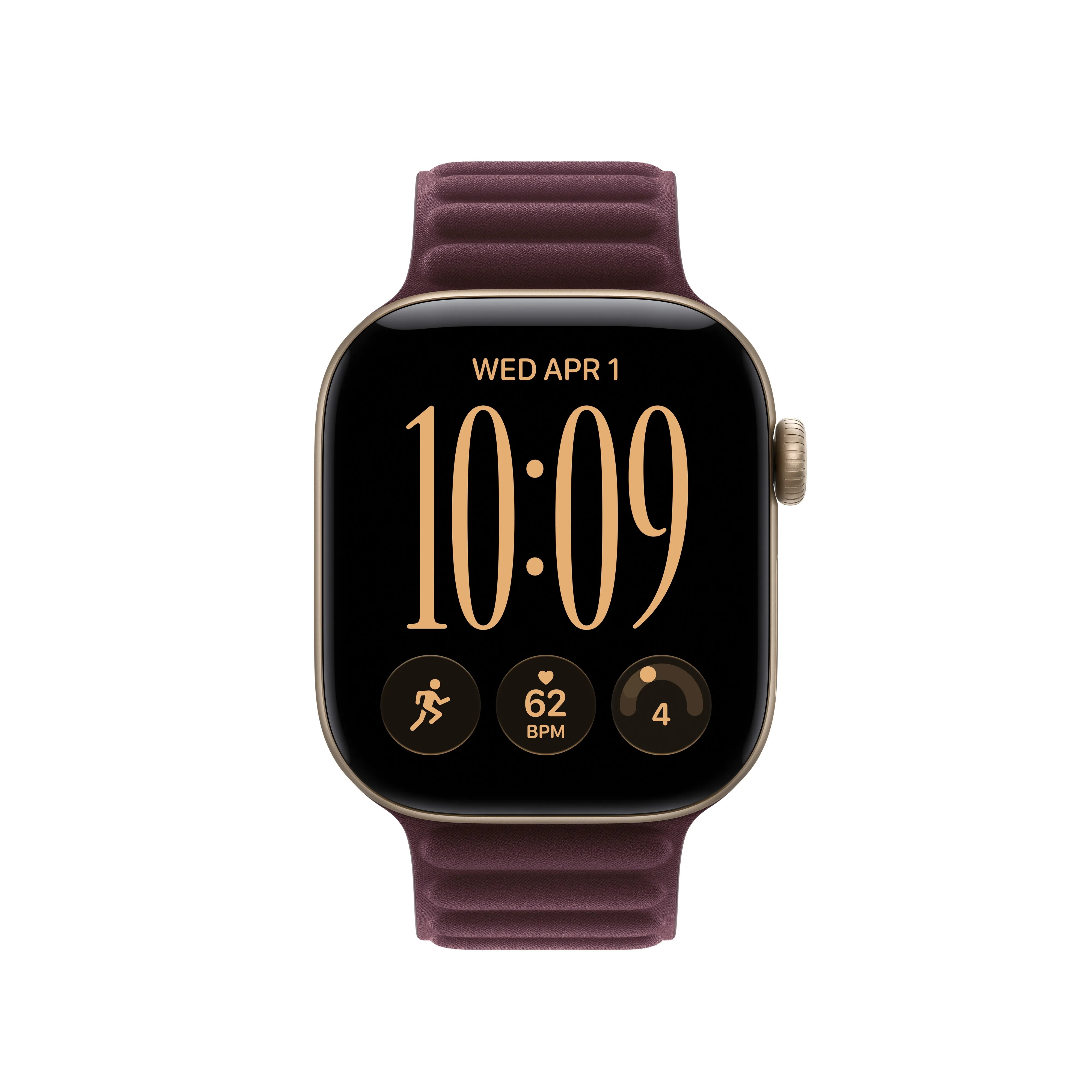 Apple Watch 42 mm Magnetic Link, Burgundy, M/L