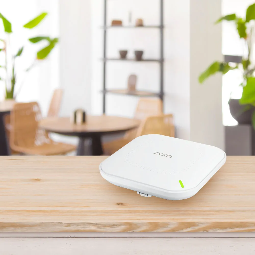 ZYXEL NWA50AX NEBULAFLEX 802.11AX (WIFI 6) DUAL-RADIO POE WIRELESS ACCESS POINT, SINGLE PACK INCLUDE POWER ADAPTOR