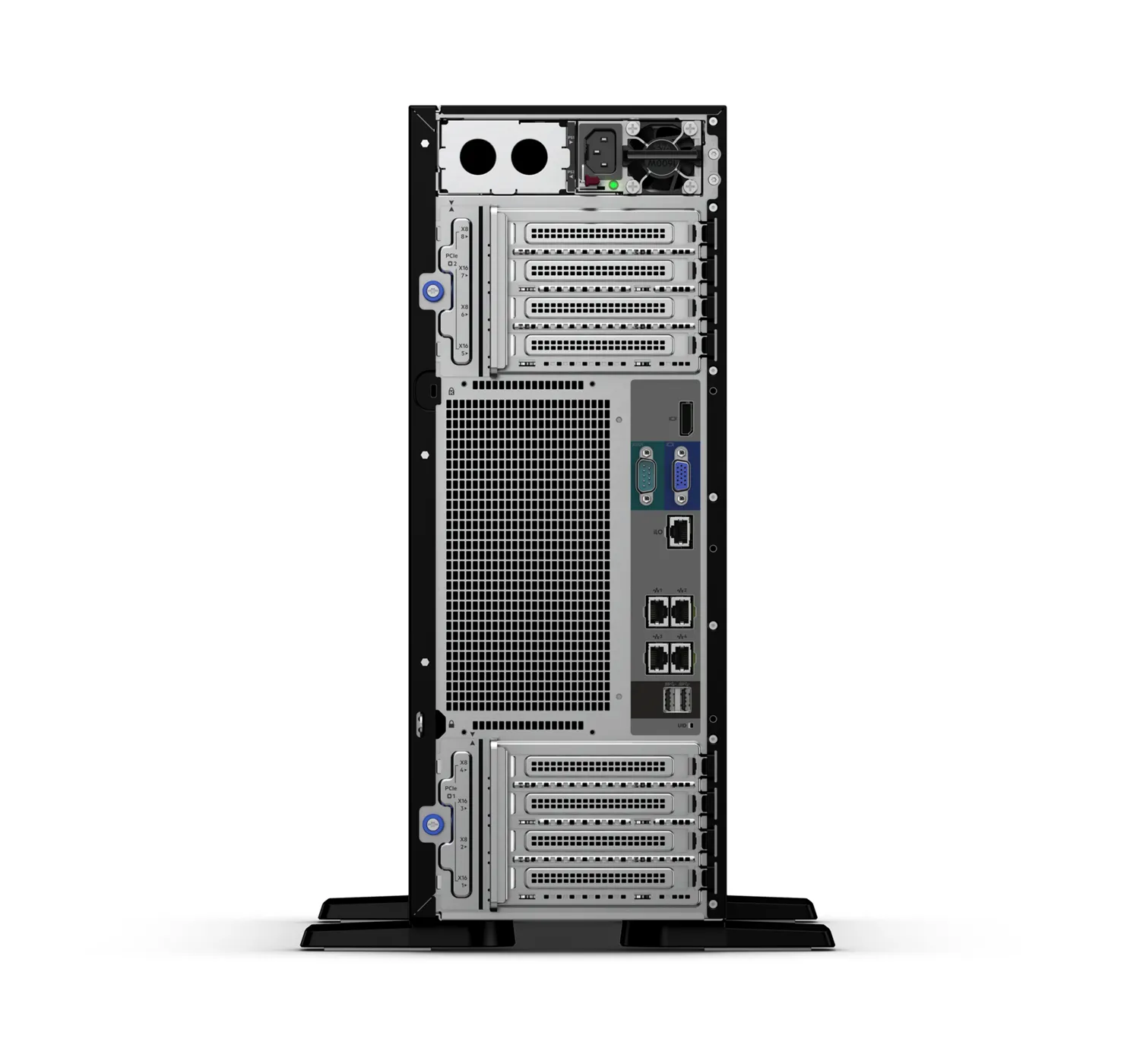 HPE ProLiant ML350 Gen10 Base - Palvelin - torni - 4U - 2-teinen - 1 x Xeon Silver 4210R / 2.4 GHz - RAM 16 Gt - SAS - pikavaihto 2.5" - ei kiintolevyä - GigE -