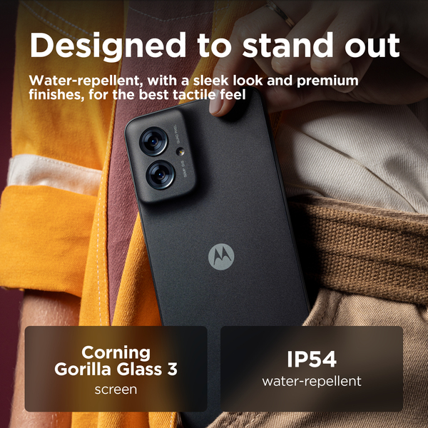 Motorola moto G55 5G 256 GB/8 GB Android - mobiltelefon, Grå