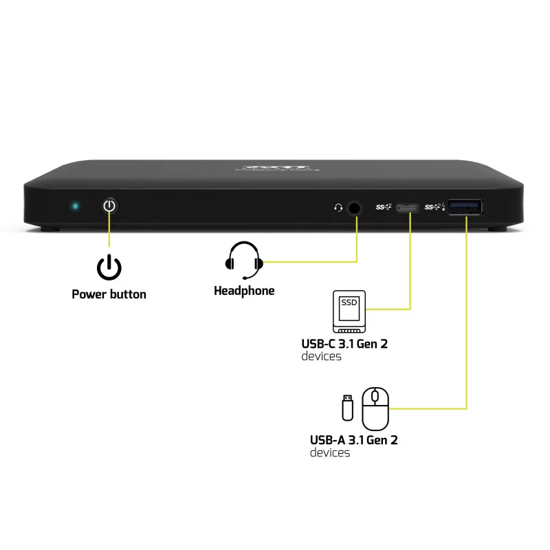 PORT Designs USB-C Universal Docking Station 3 x 4K, 85W PD