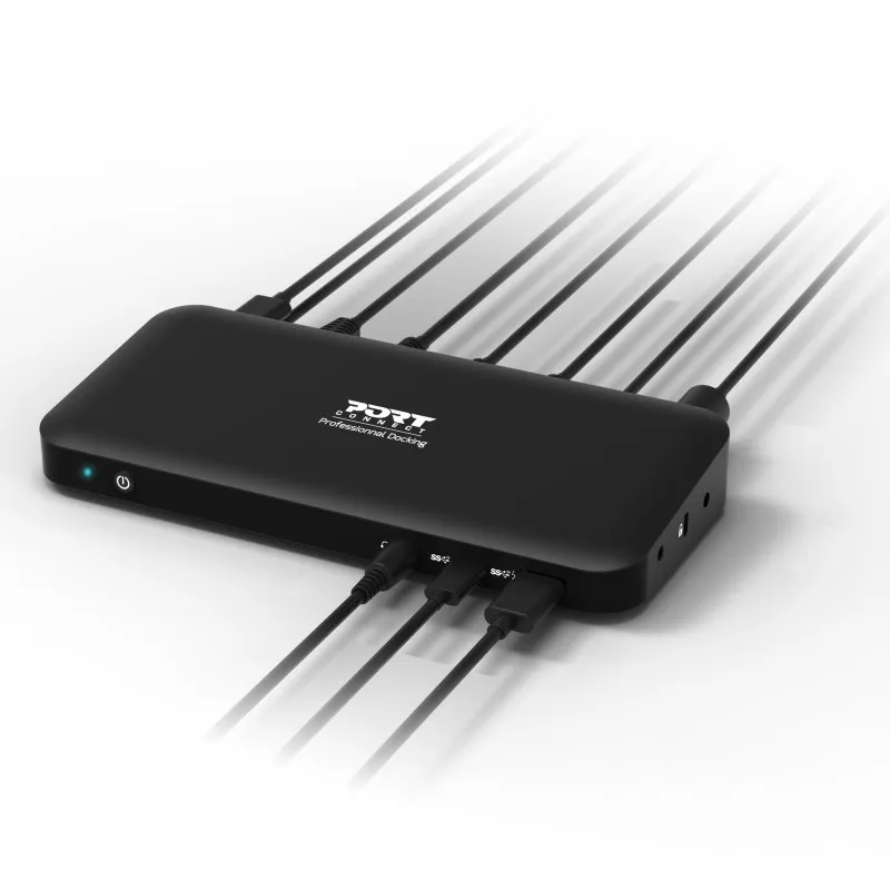 PORT Designs USB-C Universal Docking Station 3 x 4K, 85W PD
