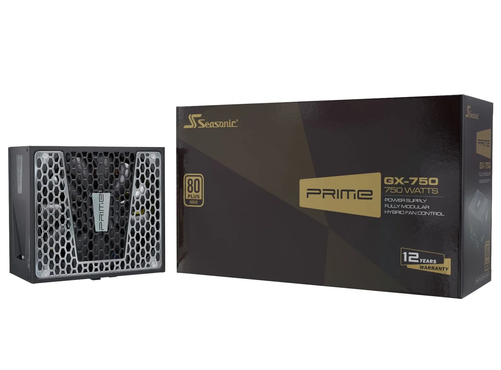 Seasonic Prime GX 750W - Power supply, 80 Plus Gold