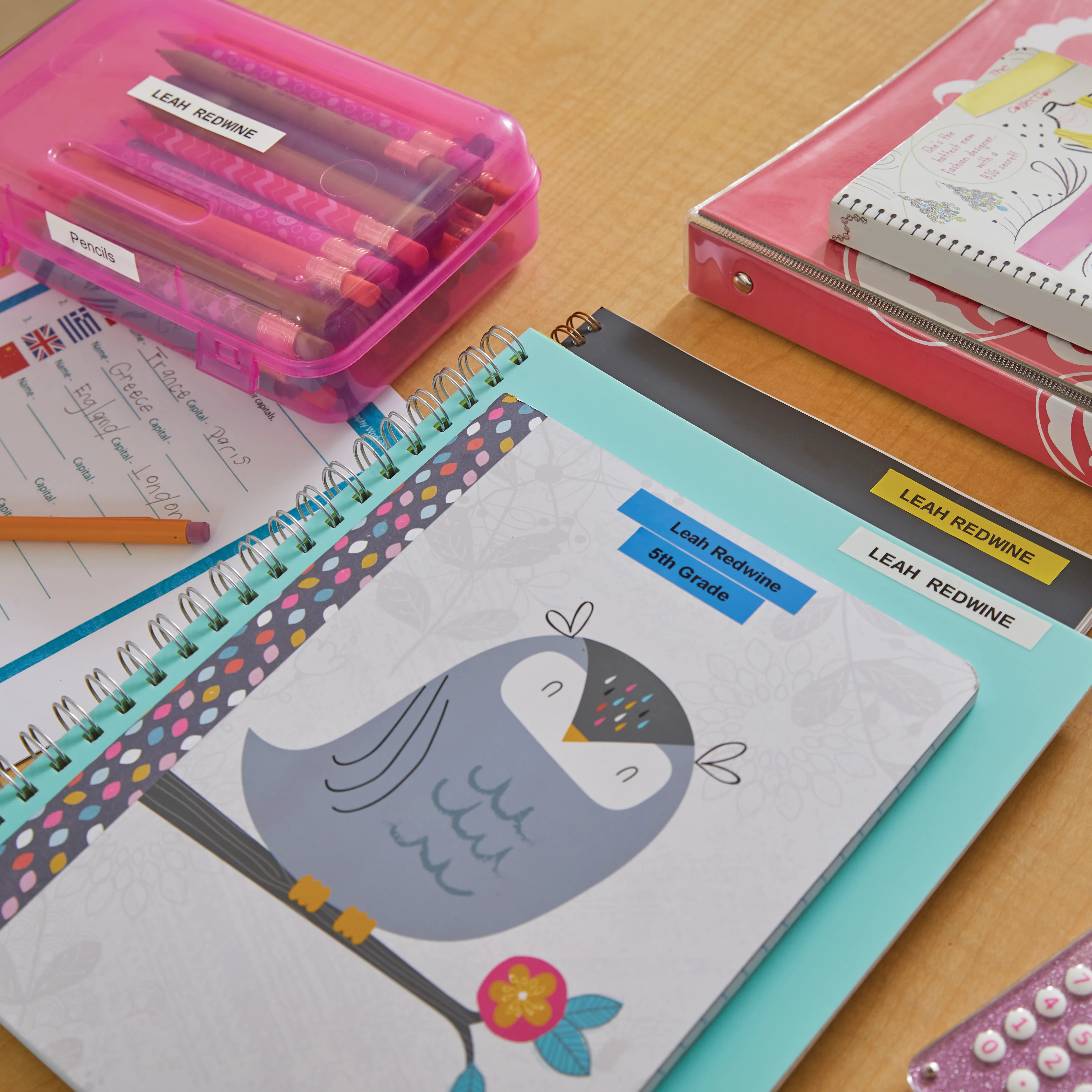 DYMO LetraTAG plasttejp, gul, 12mm, 4m (91222)