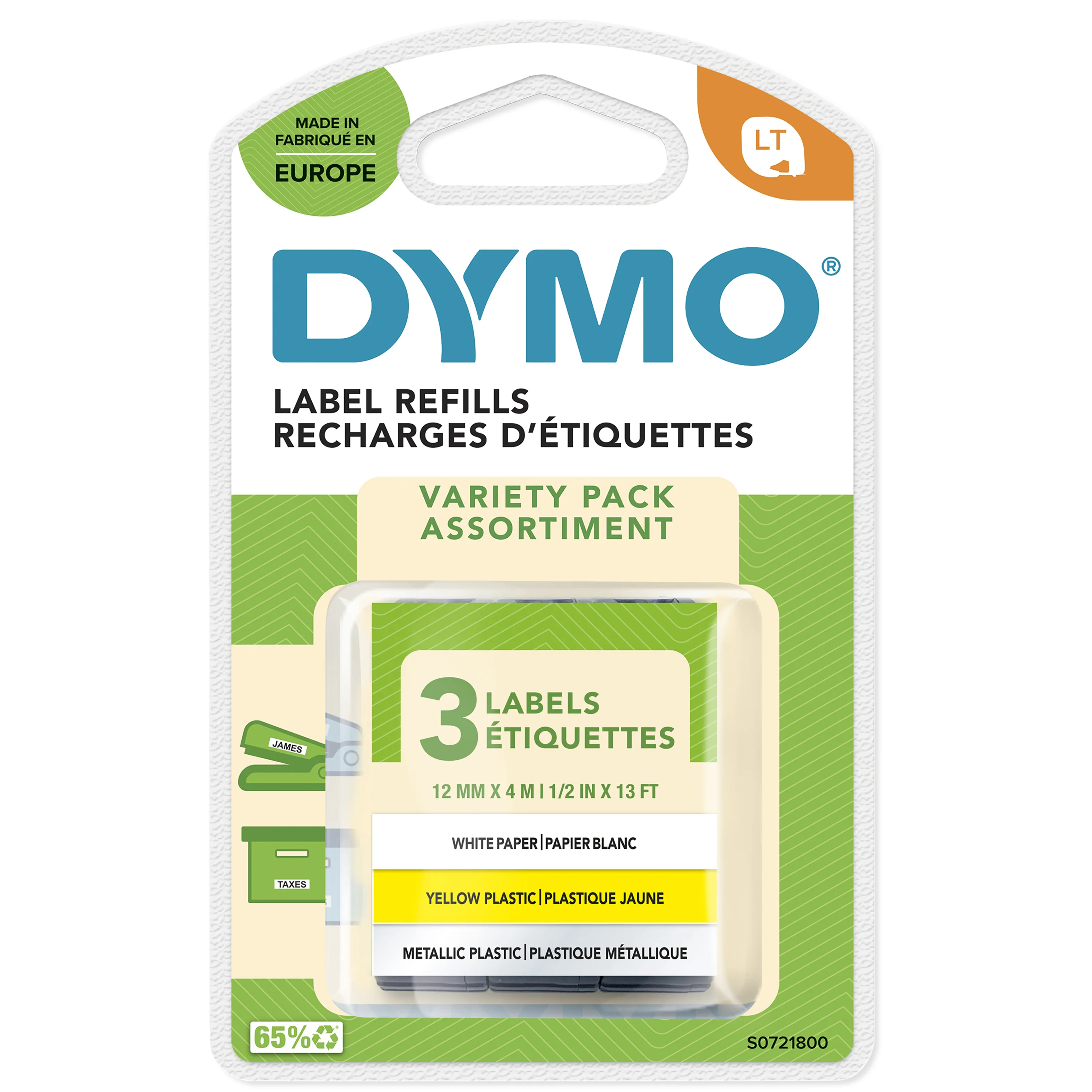 Tape LetraTag 3 pack