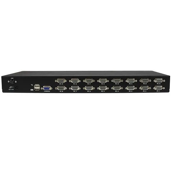 16 Port 1U Rackmount USB KVM Switch