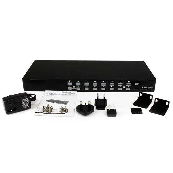 16 Port 1U Rackmount USB KVM Switch