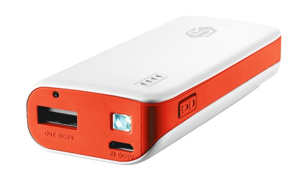 POWERBANK 4400 PORTABLE CHARGER WHITE