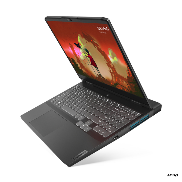 Lenovo 15.6&quot; IdeaPad Gaming 3. AMD Ryzen 5 6600H, 16 GB Ram, 512 GB SSD, GeForce RTX 3050 4 GB, Windows 11 Home - spelb&auml;rbar dator