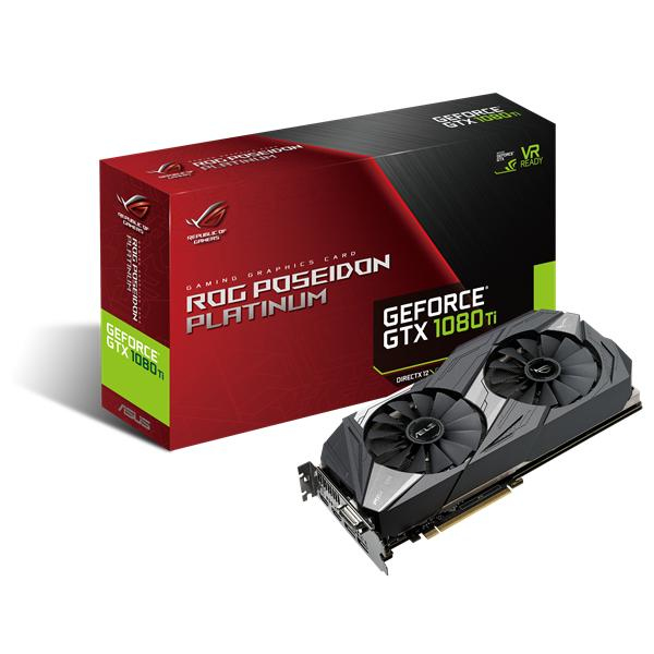 Asus GeForce GTX 1080 Ti ROG Poseidon Gaming 11GB -n&auml;yt&ouml;nohjain