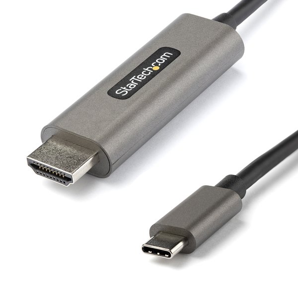 Startech USB-C - HDMI 4K 60Hz - kabel, Svart, 2m