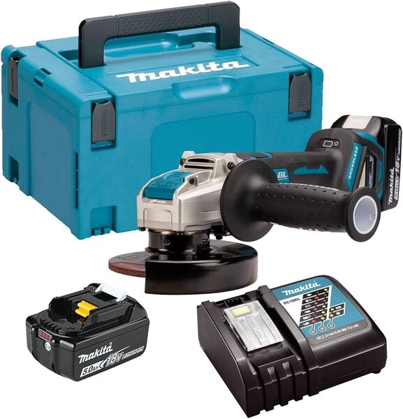 Makita cordless angle grinder DGA519RTJ 18V