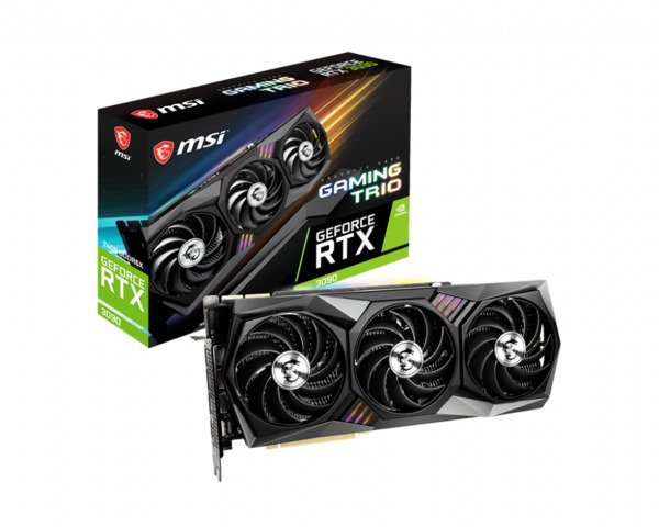MSI GeForce RTX 3090 GAMING TRIO 24G - grafikkort