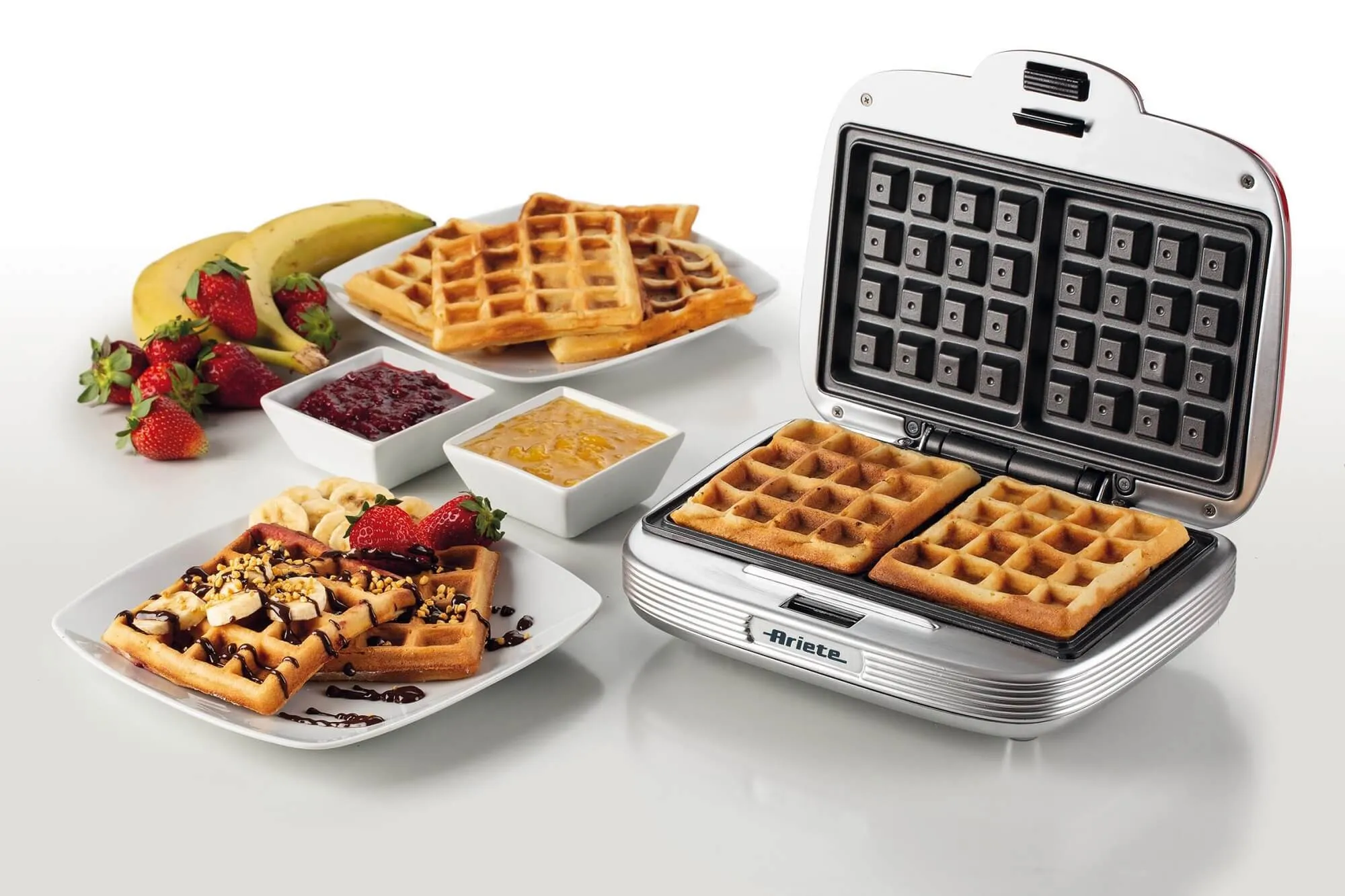 Ariete Party Time - waffle maker, red